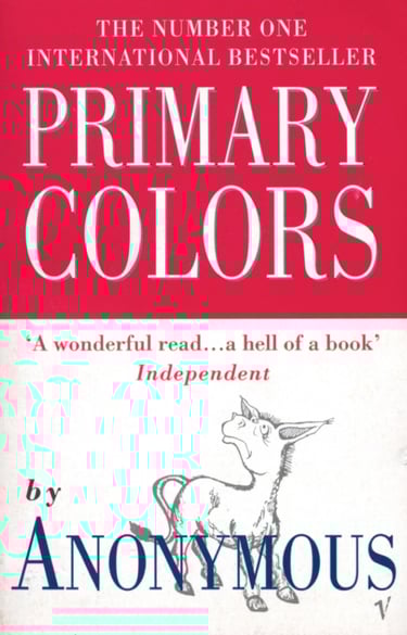 Primary Colors Anonymous Book Cover