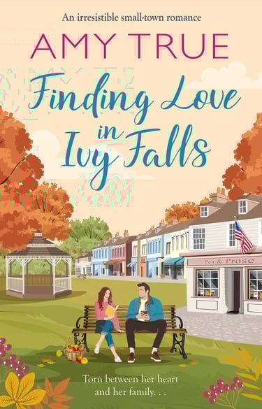 Book cover: Finding Love in Ivy Falls by Amy True