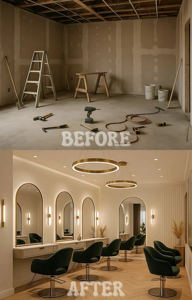 Salon Interior Designer in Delhi