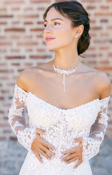 corset lace wedding dress brussels