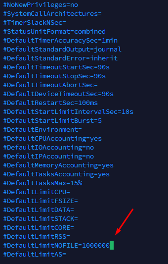 system.conf output