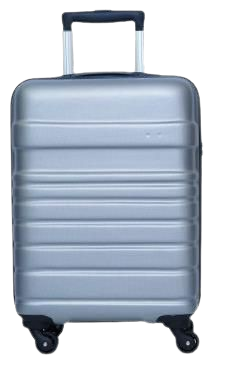 grey color fiber trolley with 4 wheels 