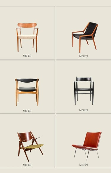 Hans J. Wegner Danish modern furniture Scandinavian interior Mid-century chair Nordic design timeles