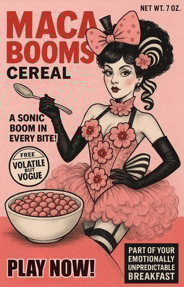 MacaBOOMS! by Skunk in the Roses