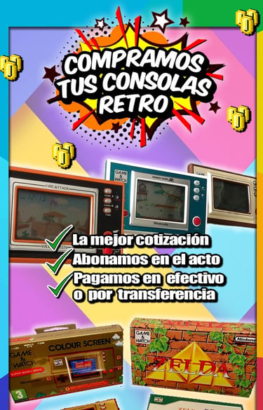 Compramos Consolas Retro