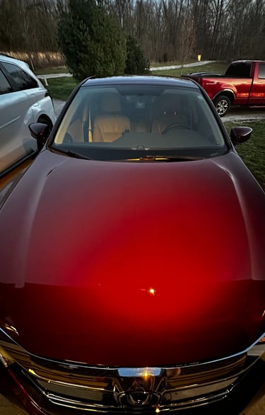 2017 Honda Accord paint enhancement