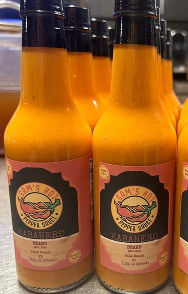 Sam's Hot Pepper Sauce