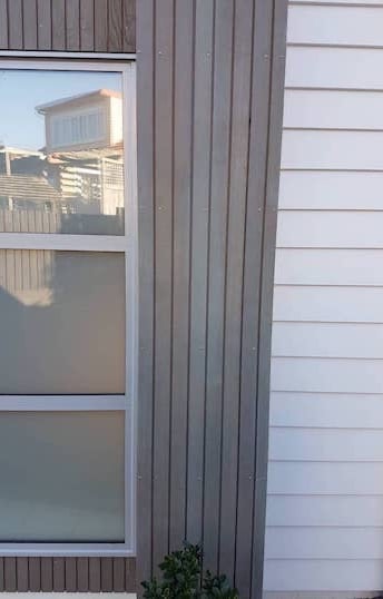 Reclad detail modern reno St Heliers