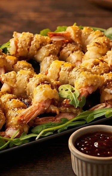 Shrimp bites appetizer