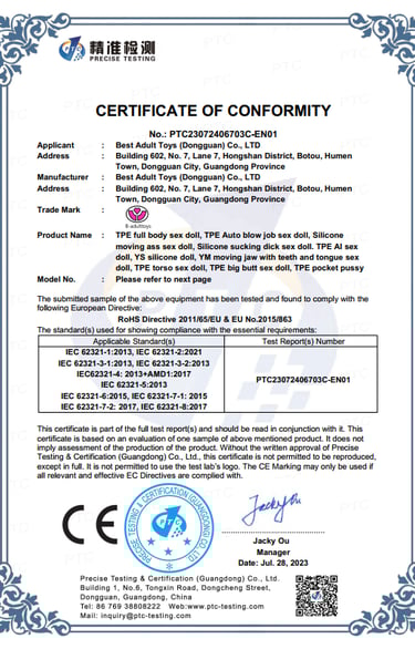 conformité norme européenne