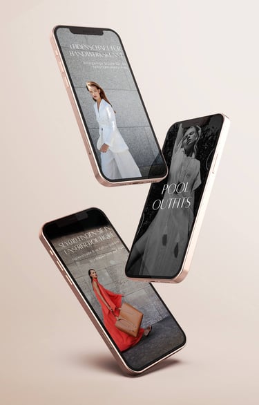 Mockup Smartphone Social Media Design