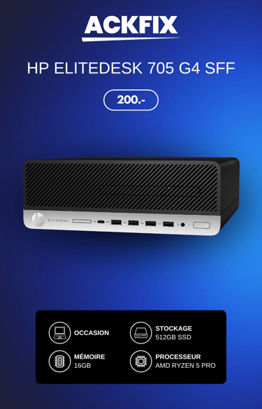 hp elitedesk 705 g4 SFF