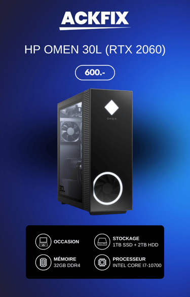 HP Omen 30L (RTX2060)
