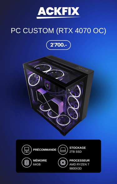 PC CUSTOM (RTX 4070 OC)