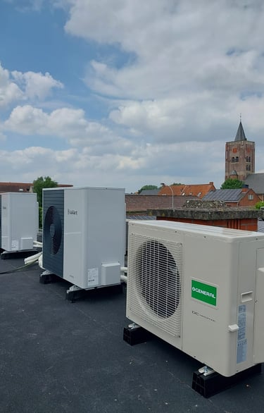 Buitenunit warmtepomp