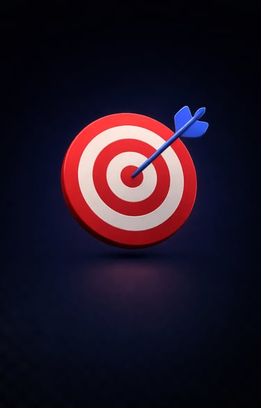 Content strategy targeting business growth with clear goals and audience focus