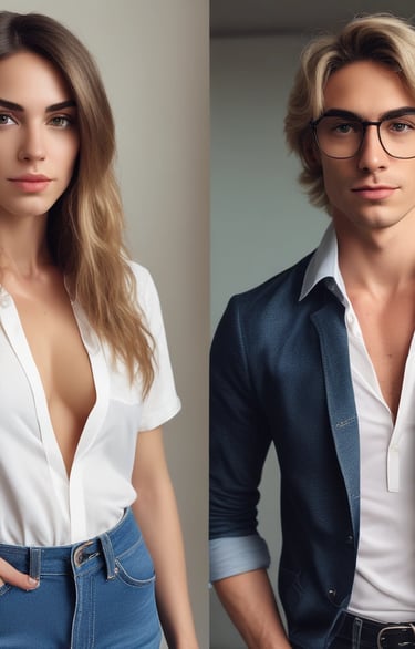 woman in black blazer with brown hair