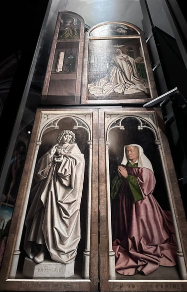 Elisabeth Borluut, Back Panel of Alterpiece ©LS