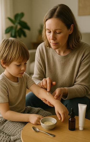 Lær naturlig førstehjælp derhjemme med sikre nordiske løsninger. Opbyg et naturligt hjemmeapotek med