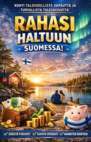 Selviydy Suomen korkeista elinkustannuksista. Käytännöllinen opas budjetointiin, säästämiseen ja lis