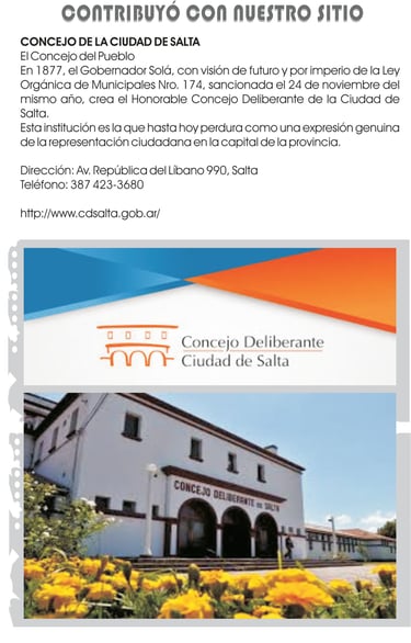 Imagen: Concejo Deliberante de Salta