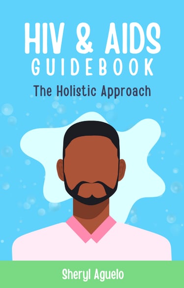 Cover of the "HIV & AIDS Guidebook" eBook offers a complete strategy in healing HIV & AIDS.