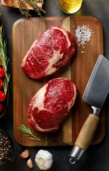grass fed steaks