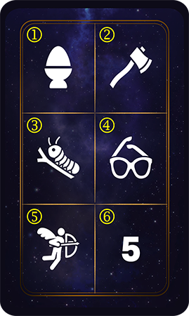 Eden the game of life Celestial extension Card symbols