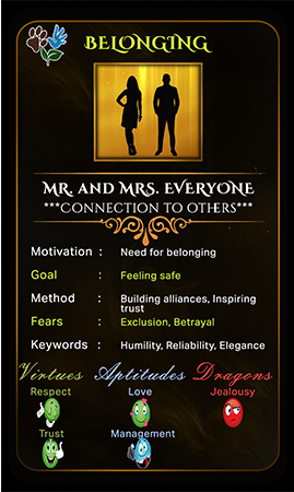 Eden the game of life archetyp Mr and Mrs everyone