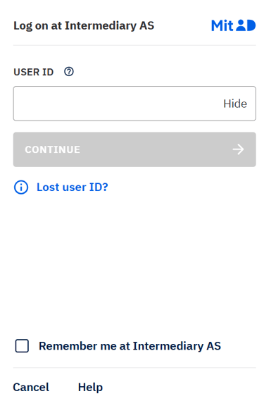 a phone screen showing a log in the logger