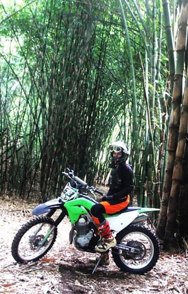 dirt bike riding lessons Bali