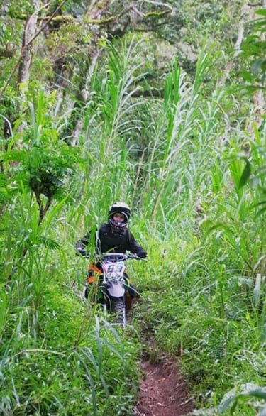 dirt bike riding school Bali