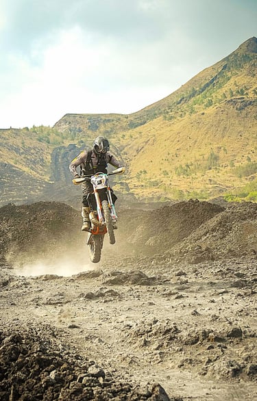 Bali Volcano Dirt Bike Tour start from Ubud