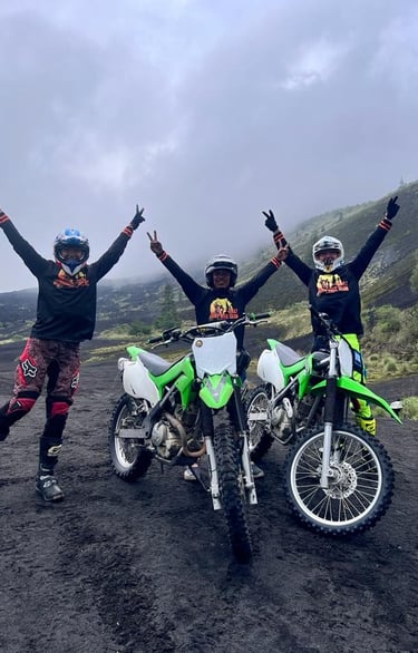 Bali dirt bike riding school