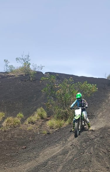 Bali dirt bike riding lessons