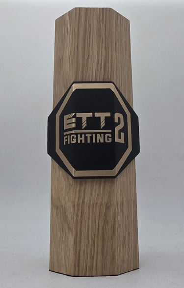 Trophée personnalisé ETT FIGHTING
