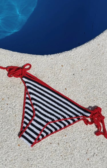 tutoriales tejer crochet bikinis
