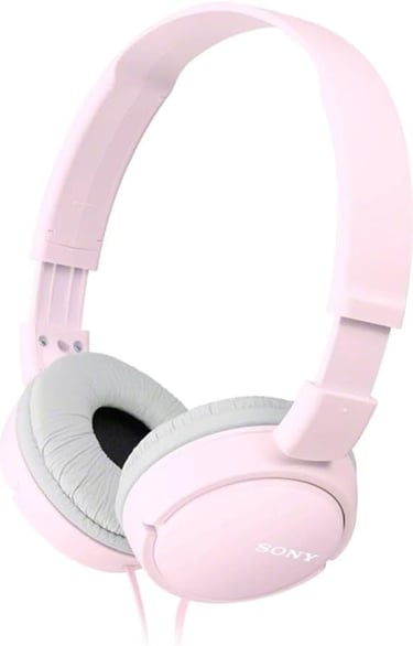 Sony Auriculares estéreo MDRZX110P.AE, sonido potente, rosa