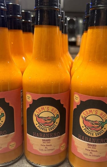 Sam's Hot Pepper Sauce