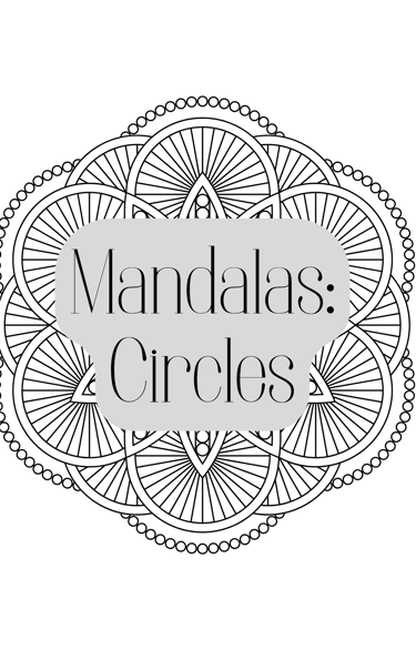Mandalas: Circles Colouring book
