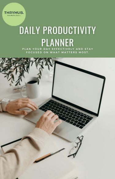 Printable: Daily Productivity Planner