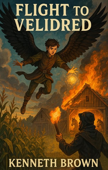 How can Kestrel escape the members of the Blood of Pantaleon? Read Flight to Velidred.