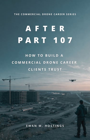 After Part 107 How to Build a Commercial Drone Career Clients Trust book by Ewan M. Hostings