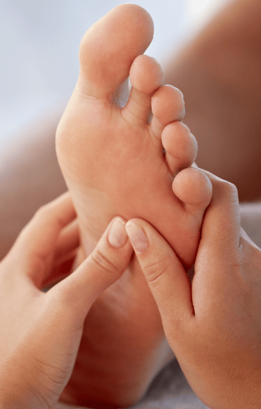 reflexology session 
