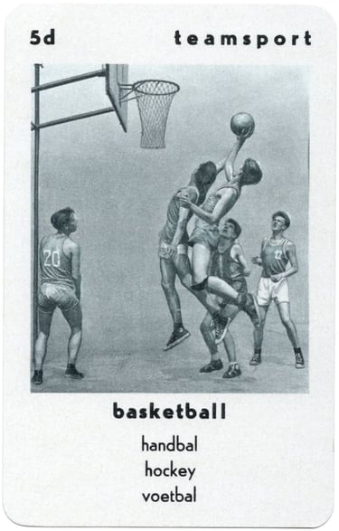 Basketball Quartet Netherlands Kaarten