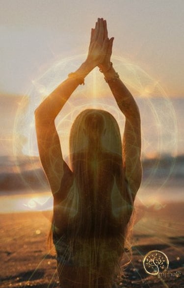 Votre corps devient alors un sanctuaire vivant, l’endroit sacré où cette transformation alchimique s