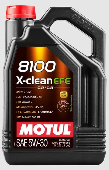 Motul 8100 X-Clean EFE 5W-30 синтетичко моторно масло 5 литра