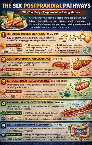Post-Meal Health: The Hidden 2-Hour Window That Predicts Heart Diseas