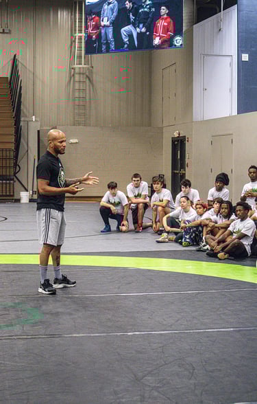 Coach Omi Speaking