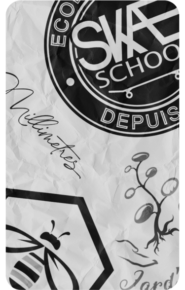 image de logo sur papier bordas thomas